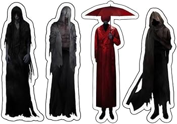 Amazon.co.jp: 文字化化 アクリルスタンド 這いばい男 赤い傘の男 人気